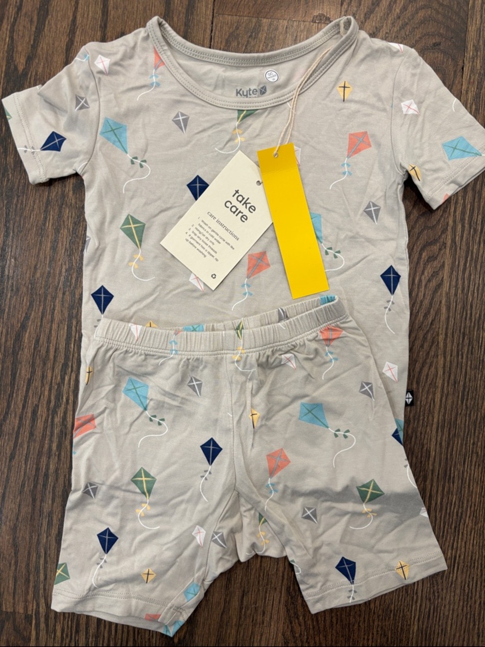 Kyte Baby Kite-Print Short Sleeve Pajama Set